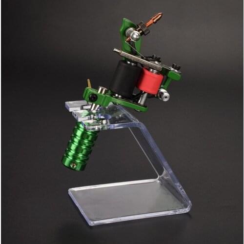 Acrylic Tattoo Machine Holder Stand Display Stand Transparent Tattoo Supply Stand Rack Rest Organizer Tattoo Accessories