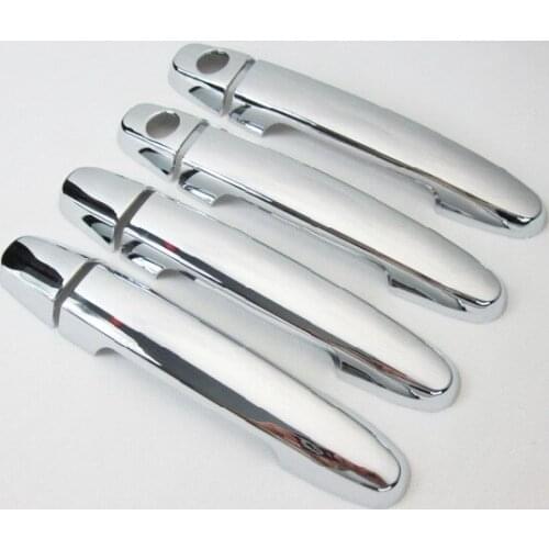 For toyota hilux accessories ABS chrome door handle cover for toyota hilux vigo 2012 2013 2014 car-styling hilux parts 2012
