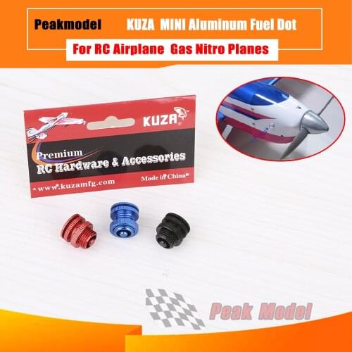 KUZA MINI Aluminum Fuel Dot /Fuel Plug for RC Model Airplane Boat Gas Nitro Planes