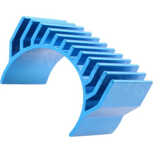 Aluminum Motor Heatsink Heat Sink For 540 550 RC Car 7012 HSP 03300 1/10 Scale Models For Himoto Redcat