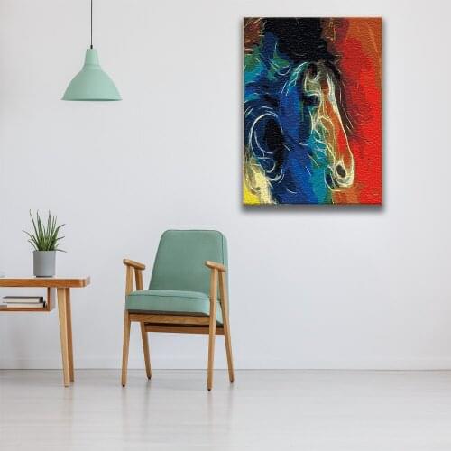 DIY Painting By Numbers Art Animals Horse Digital Painting Wall Picture Home Decorations Gifts For Children And Adults
