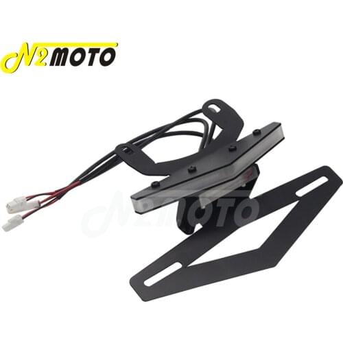 For Enduro 1290 Super R 2014-2019 Fender Elimiinator Motorcycle LED Rear Tail Turn Signal Light License Plate Bracket Lamp