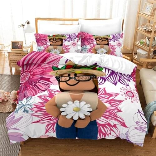 Popular Games Character Pattern 3d Bedding Set Cartoon Boys/Girls/Adult Duvet Cover Sets Pillowcase Twin Full Queen King Size