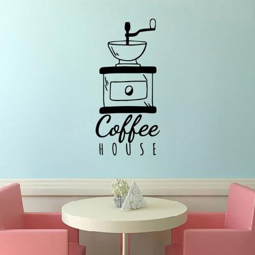 Lovely coffee Vinyl Self Adhesive Wallpaper For Bedroom Decoration Mural Custom