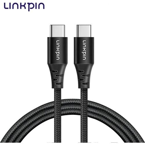 LINKPIN USB C to Type able for Xiaomi Redmi Note 8 Pro Quick harge 4.0 PD 100W Fast harging MacBook