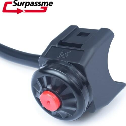 Power Kill Ignition Switch Handlebar Bike Motorcycle On-Off Quad 7/8" Switches Universal for 22mm Motocross Dirt Bike Scooter