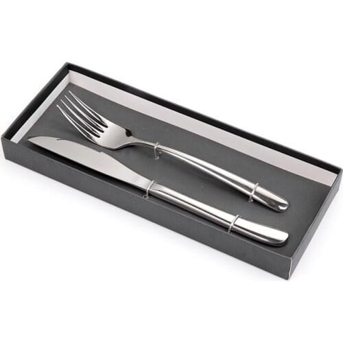 Household tableware set thickened 304 steak knife and fork stainless steel tableware for Western Restaurant