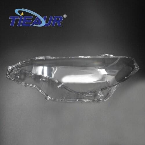 Headlight Headlamp Transparent Glass Lens Cover for Toyota Corolla Front Lamp Shell Lampshade Lens Auto Mask 16-19 Replacement