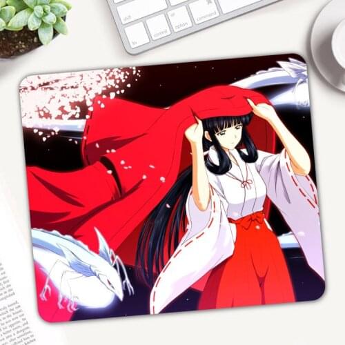 Inuyasha Mousepad Keyboard Pad Rubber Laptop Notebook Desk Mat Republic Of Gamers Office Mouse Pad For Dota CS GO Game