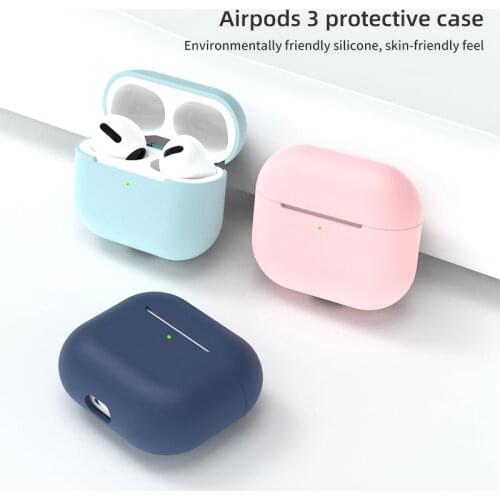 Silicone cover for Airpods 2/1 earphone coque soft protector fundas airpods pro case Air pods covers earpods apple Airpod case