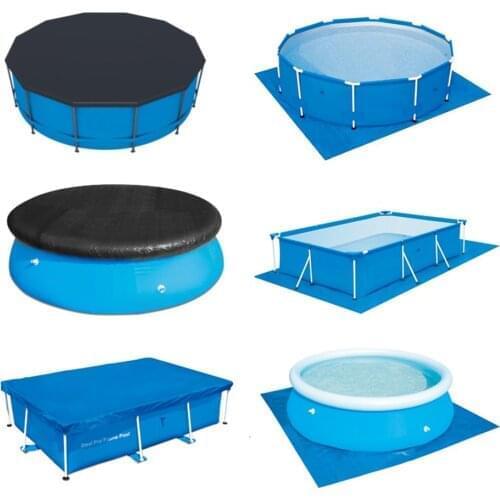 Waterproof Tarpaulin Cover for Canopy Tent, Boat, RV or Pool Cover, 4 Size