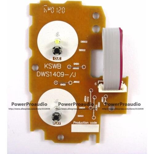 Play/Cue PCB Assy Circuit Board Part DWS1409 For Pioneer CDJ2000 CDJ-2000yellow MADE IN JAPAN