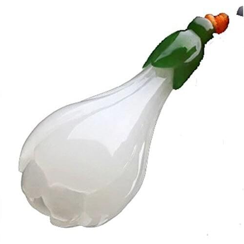 New Lady Health Magnolia Flower Natural gem Pendant Elegant Necklace Jewelry