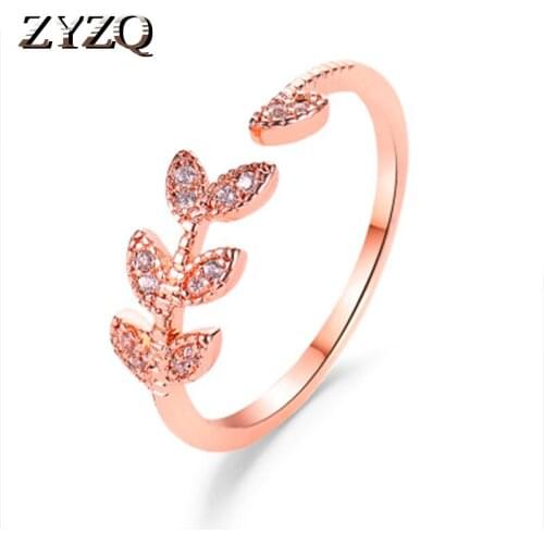 Кольца с фианитами для женщин ZYZQ China At AliExpress