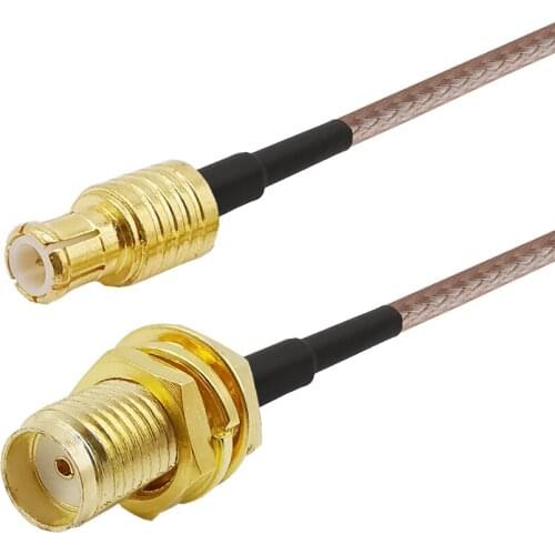 1Pcs MCX Male to SMA Female RG316 Cable RF Coaxial Coax Cable Assembly Jack to Plug Wire Connector Extender 10/15/20/30/50cm
