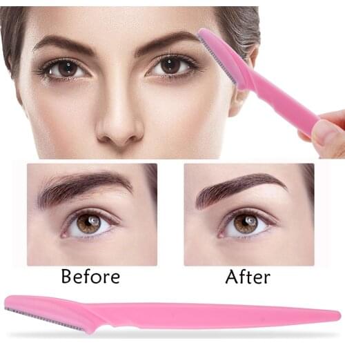 3/10pcs Eyebrow Trimmer Portable Eyebrow Razor Blade Shaver Shaper Facial Hair Remover Eyebrow Shaping Tool Women Makeup tool
