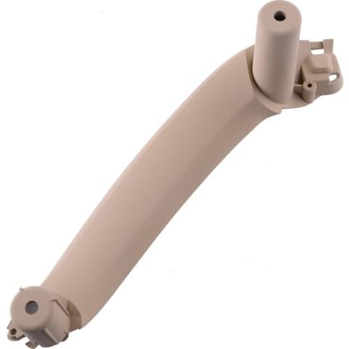 Beige Car Interior Rear Right Door Pull Handle Trim Cover Fit for BMW X3 F25 X4 F26 2011 2012 2013 2014 2015 2016 2017