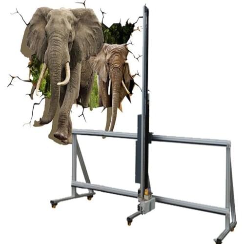 Good price colorful vertical printer 3d Wall printer direct to wall draw