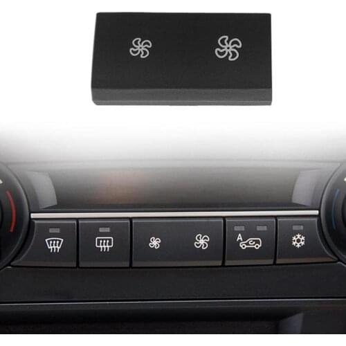 A/C Heater Climate Air Conditioning Control Panel Fan Speed Button Cover for BMW X5 E70 X6 E71 Car-styling Interior Mouldings