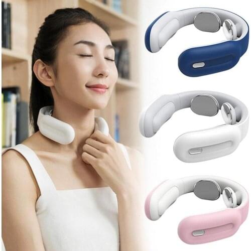 New Smart Electric Neck and Shoulder Massager Pain Relief Tool Health Care Relaxation Cervical Vertebra Physiotherapy