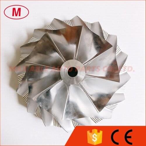 HX82 8+8 blades 106.56/152.04mm Turbo milling/aluminum 2618 /billet compressor wheel