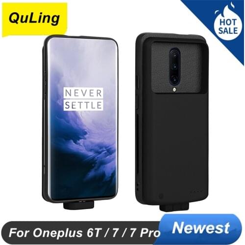 For Oneplus 6T 7 7 Pro Battery Case 5000 Mah Smart Charger Bank Power Case For Oneplus 7 Pro Battery Case For Oneplus7 Pro