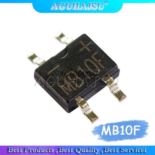 100pcs MB10F MB10 SOP4 1A 1000V SMD