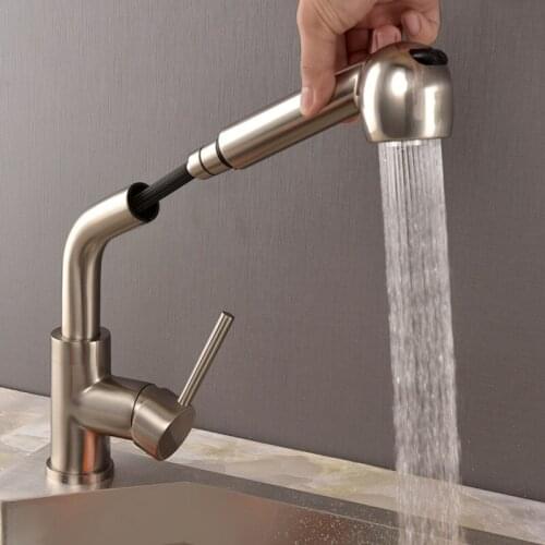 304 stainless steel put out of the shower single tap hot and cold sink water mixer