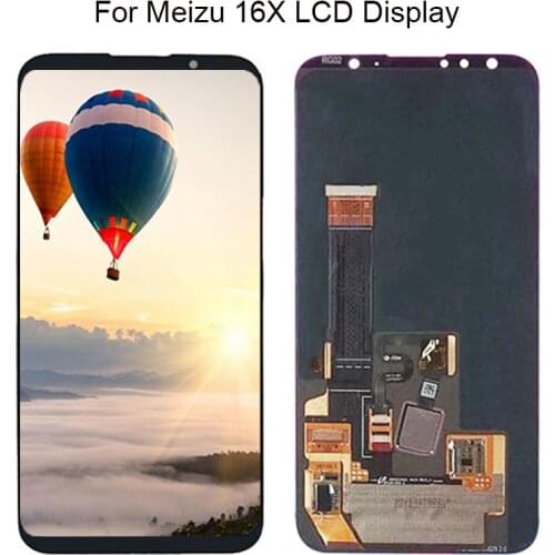 6.0"Original LCD Screen For Meizu 16X LCD Display Touch Screen Digitizer Full Assembly For Meizu 16X M872H LCD Display