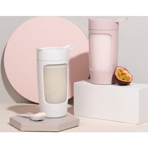 650ml Electric Mixing Cup Fitness Cup Automatic Portable Electric Mixing Cup Milk Juice Coffee Cup Mixer Blender Bottle