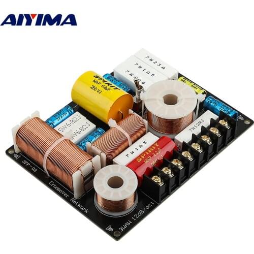 AIYIMA 280W Treble Midrange Bass 3 Way Crossover Audio Speaker Frequency Divider Filter DIY Sound Speaker Amplifier Home Theater