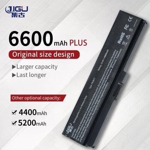 JIGU Laptop Battery For Toshiba Satellite L735D-S3300 L750D-14G L755-S5306 L775-11K L740 L750D-14H L775-11U PA3817u-1brs