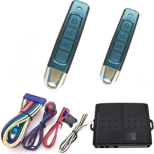 Car Remote Control Switch Control Lock Function Double Flashing Tail Box 12V Universal 13 Pin Anti-theft Remote Control Kit