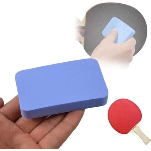1 Piece Professional Table Tennis Rubber Cleaner Table Tennis Rubber Cleaning Sponge Table Tennis Racket Care Accessories Rubber