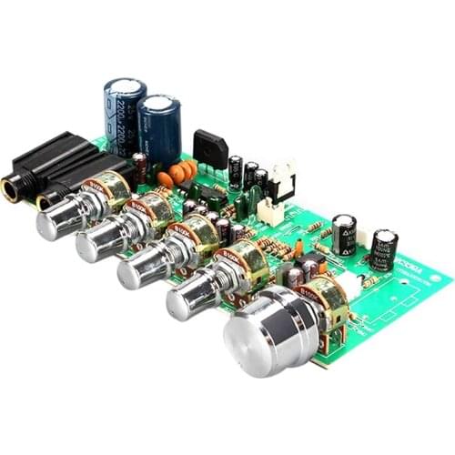 Digital Microphone Amplifier Tone Board PT2399 Karaoke Reverb Preamplifier Board Dual AC12-15V