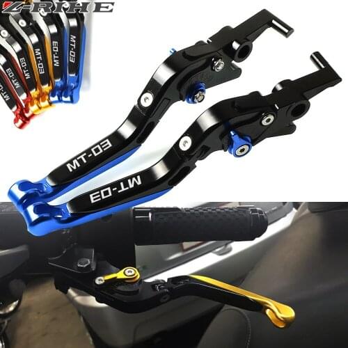 For YAMAHA MT-03 MT03 MT 03 2005- 2006 MT25 2005-2006 Motorcycle Folding Extendable Brake Clutch Levers MT-03 MT03 MT 03