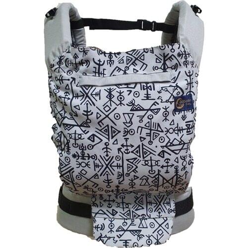 Babalinbaby-Gray Articles Ergonomic Kangaroo