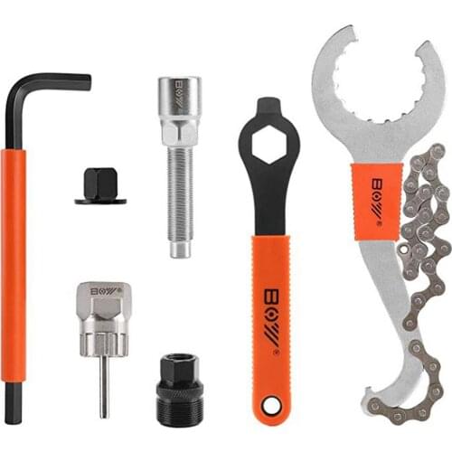 Mountain Bike Repair Tools Bicycle Bottom Shaft Removal Tool Bottom Shaft Removal Tool Rotary Fly Removal