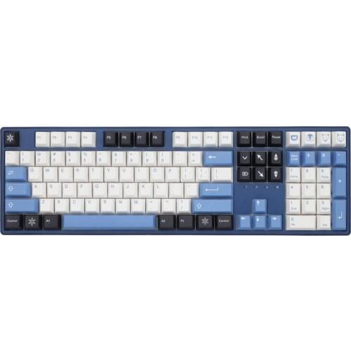 OMO Pole Circle Cherry profile Dye Sub Keycap for mechanical keyboard 60 87 104 tkl ansi xd64 bm60 bm68 bm80 xd87 xd96