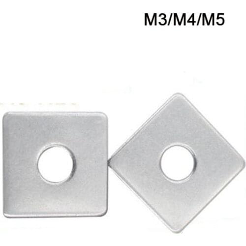 M3 M4 M5 304 Stainless Steel 304SS DIN434 Gasket Flat U-Section I-Section U I Channel Section Square Taper Washer High Quality