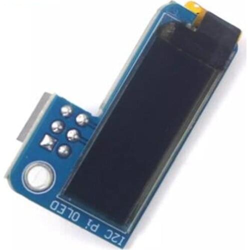 Taidacent Pioled RPI Oled Screen Module Raspberry Pi 1, B+, Pi 2, Pi 3 Zero I2C IIC 0.91 Inch 128x32 SSD1306 Blue OLED Display