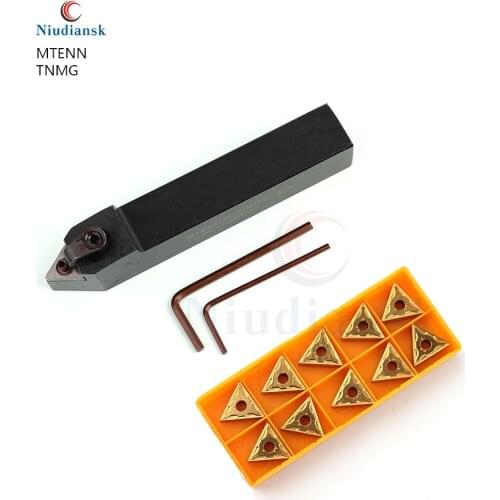 MTENN1616H16 MTENN2020K16 External turning tool holder TNMG160404-MA TNMG 160408-MA CNC Lathe Carbide turning inserts