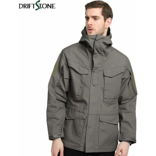 Mens Military Jacket Army AIR FORCE Trench with Hood Casual Coat Windproof Waterproof Thermal