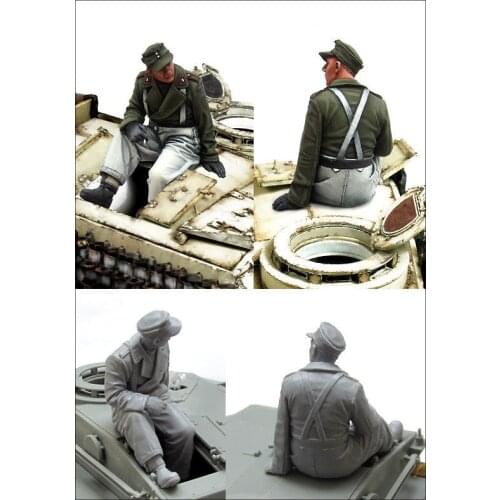 Unpainted Kit 1/35 ANCIENT Crewman (1 figures) Resin Figure miniature garage kit