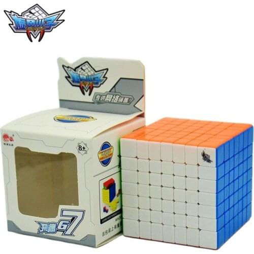 Original Cyclone Boys FeiYing 7x7x7 G7 Cube Puzzle 7-Layers 7x7 Speed Magic Professional Learning&Educational Kid Toys Cube toy