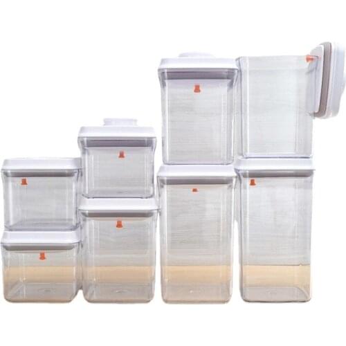 250ml to 7000ml Multiple Size Top Plastic Airtight Food Container for Home Kitchen,Baby Milk Powder Storage