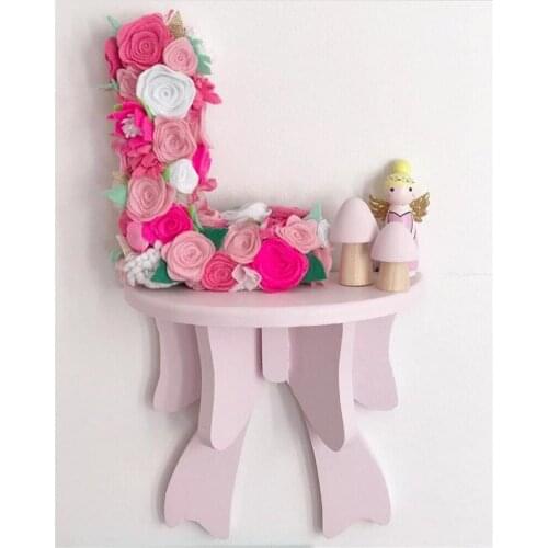 Nordic Wooden Bows Shelf For Baby Kids Room Decorations Cute Wood Frame Props for Kids Room Decoration Shelf Supplie Best Gifts