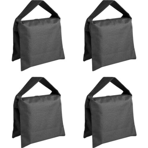 Neewer Heavy Duty Photographic Sandbag Studio Video Sand Bag for Light Stands, Boom Stand, Tripod -4 Packs Set