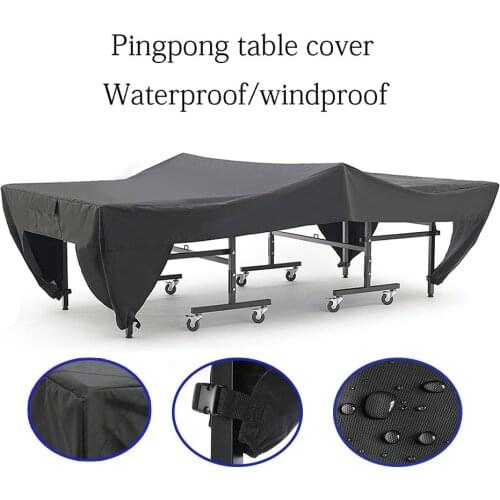 Furniture Outdoor Dust Cover For Ping Pong Table Outdoor Patio Patio Rainproof Sun Waterproof Cover