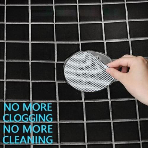 Waterproof Adhesive Traceless Shower Stall Drain Protector for Bath